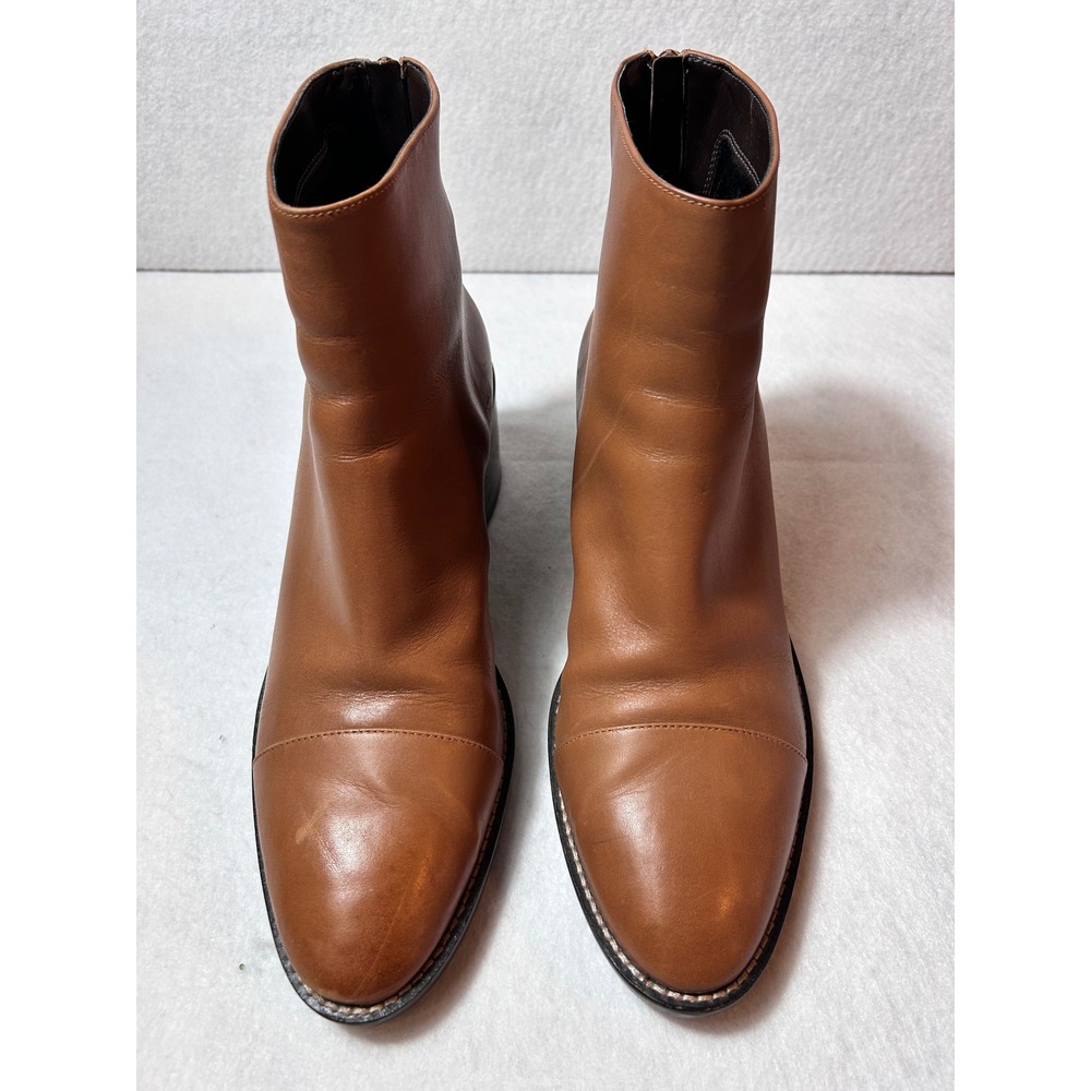 Cole Haan Winnie Grand Boots Women 10B British Tan Leather Waterproof W12113